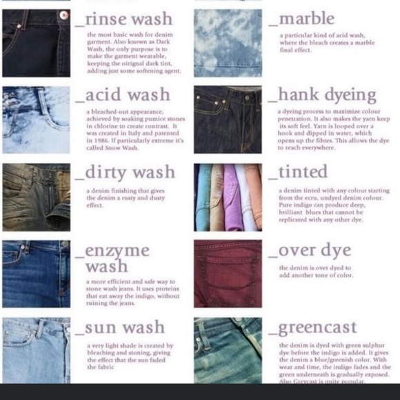 All different brands and styles of jeans - Picture 3 of 3